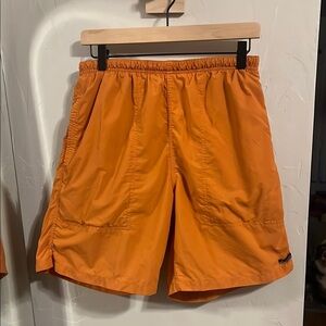 Columbia Men's Vibrant Orange Athletic Shorts